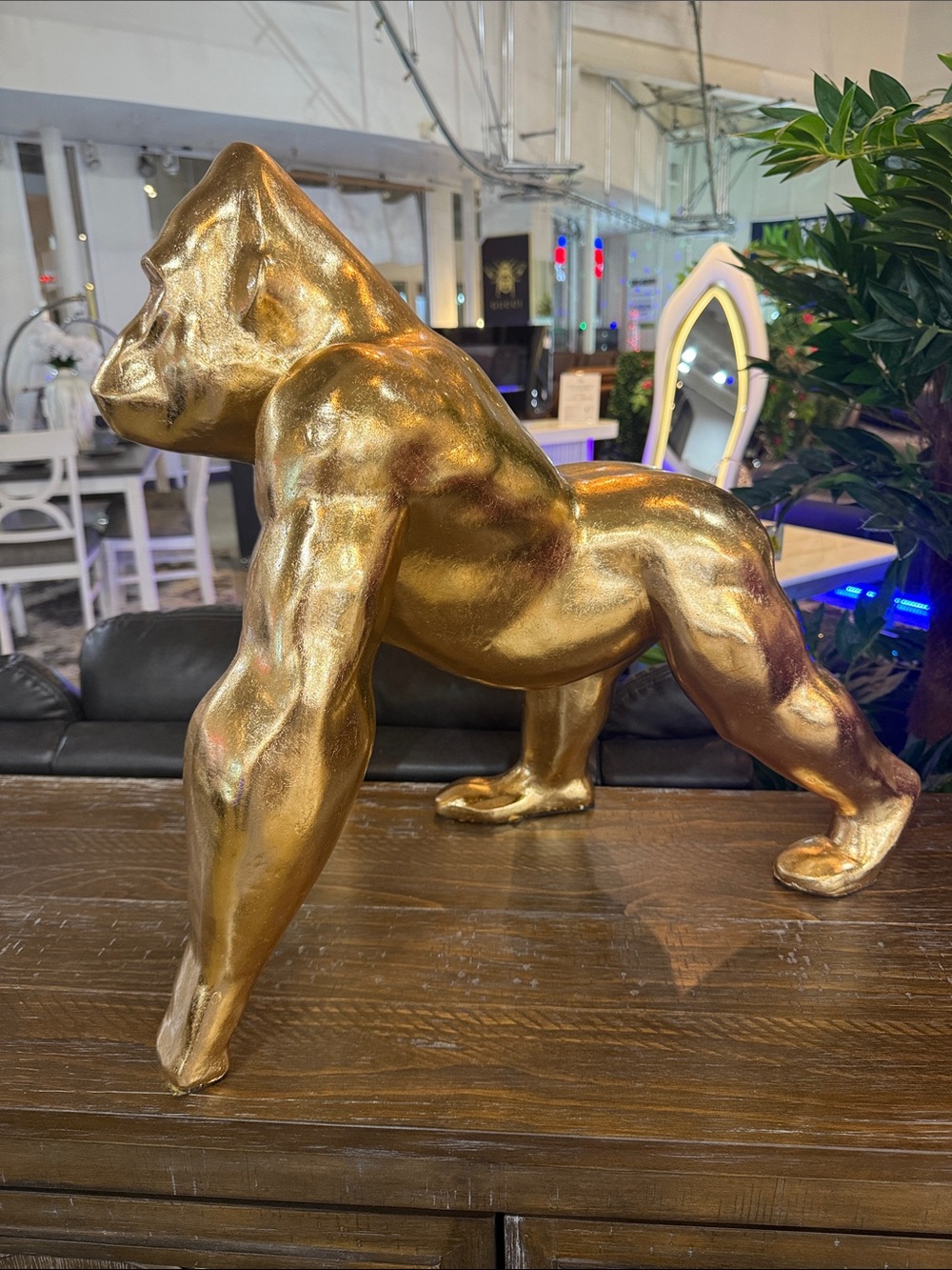 Gorilla sculpture